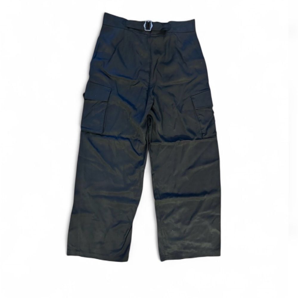 Banana Republic Tencel Lyocell Cargo Pants Black 12 - Picture 2 of 5